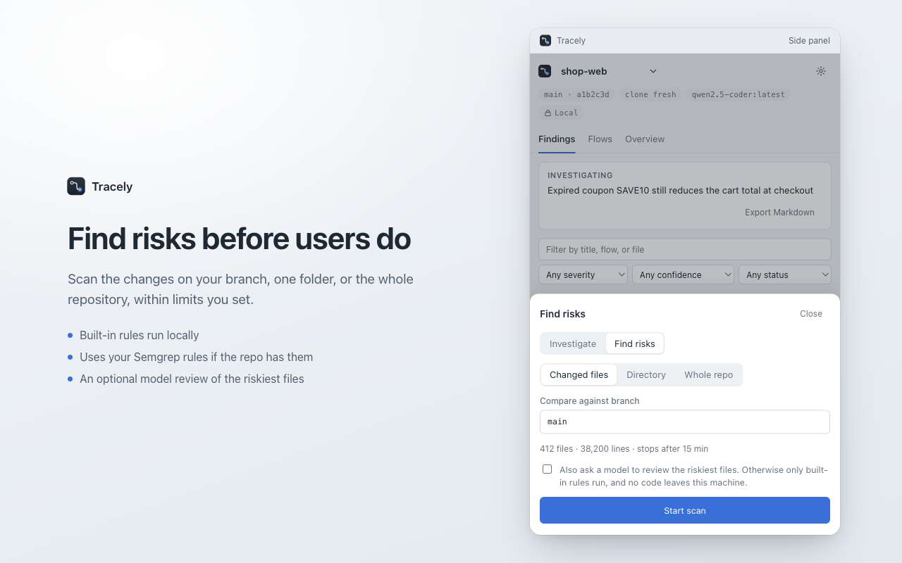 Tracely test verification and one-click export to GitHub or Jira